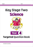 KS2 SATS Science Year 4 Targeted Question Book with Answer Ages 8-9 CGP
