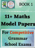 11 Plus Maths Model Paper For Competitive Grammar School Exam with Answer Book 1