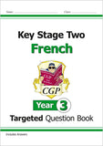 KS2 Year 3 French Targeted Question Book with Answer CGP