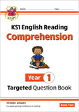 KS1 Year 1 English Targeted Question Reading Comprehension Book 1& 2 with ANSWER