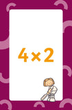 New KS2 Year 4 Maths Multiplication & Division Games Flashcards For Ages 7-8 CGP