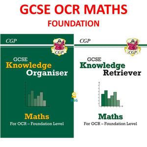 GCSE Maths OCR Knowledge Organiser and Retriever Foundation NEW CGP