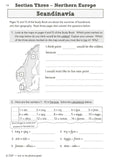 KS2 Geography Europe Study and Activity Books Ages 7-11 CGP
