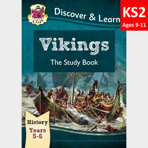 KS2 Ages 9-11 History Vikings Study Book Year 5 and 6 CGP