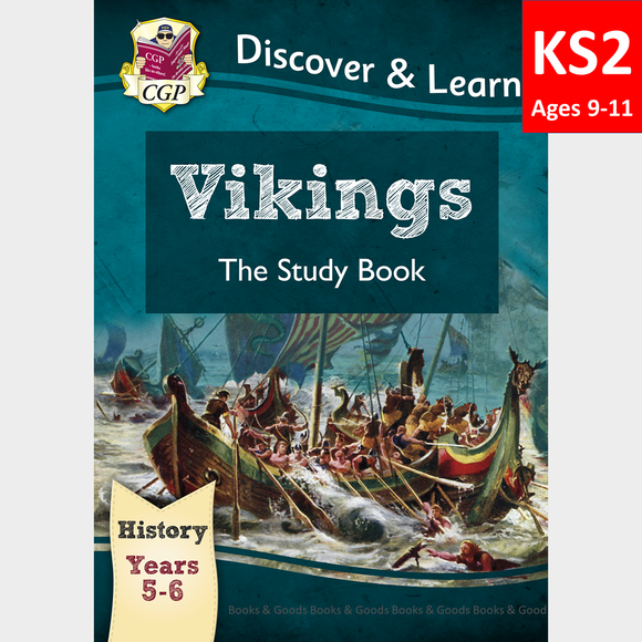 KS2 Ages 9-11 History Vikings Study Book Year 5 and 6 CGP