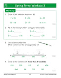 KS2 Year 3 Maths 10 Minute Weekly Workouts with Answer CGP