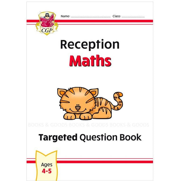 New Reception Ages 4-5 Maths Targeted Question Book with Answer CGP