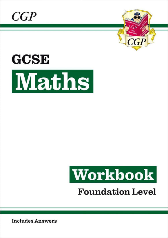 New GCSE Maths Workbook Foundation Level with Answer KS4 CGP 2022