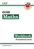New GCSE Maths Workbook Foundation Level with Answer KS4 CGP 2022