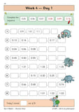 KS2 Year 4 Maths Daily Practice Books Spring Summer Autumn Terms with Answer CGP