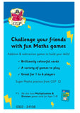 New KS2 Year 3 Maths Addition and Subtraction Games Flashcards for Ages 7-8 CGP