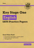 KS1 SATS Ages 5-7 Practice Papers with Answer Maths and English Pack 3  CGP