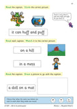 Ages 4-5 English Targeted Practice Book Phonics Reception Book 2 CGP