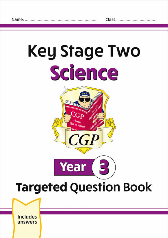 New KS2 Year 3 Science Targeted Question Book with Answer CGP