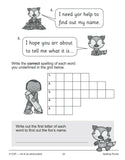 KS1 Year 1 English 10-Minute Test Grammar Punctuation & Spelling with Answer CGP