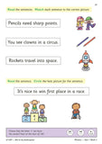 KS1 Year 1 English Targeted Practice Book Phonics 3 Books Bundle Ages 5-6 CGP