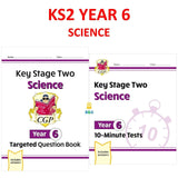 KS2 SATS Year 6 Science Targeted Question Book 10-Minute Tests with Answer CGP