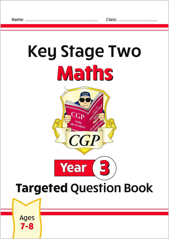 KS2 Year 3 Maths Targeted Question Book with Answer NEW CGP
