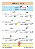 KS1 Year 1 Maths English Phonics Handwriting SUMMER Essentials with Answer CGP