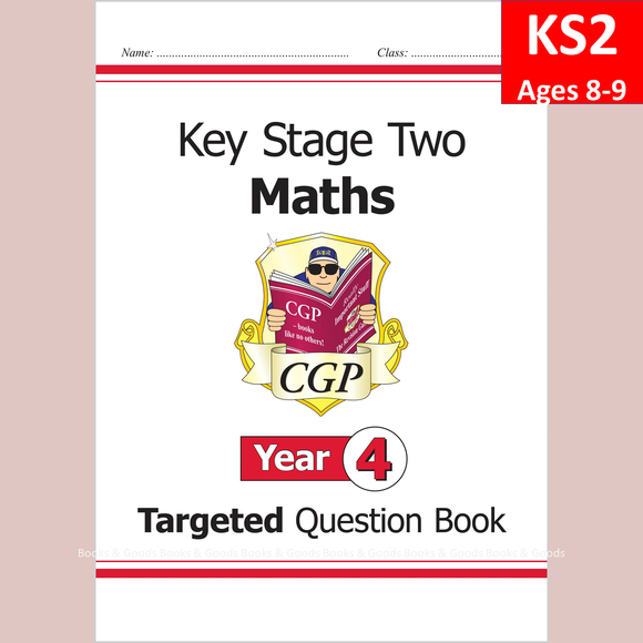 KS2 Year 4 Maths Targeted Question Book with Answer Ages 8-9 CGP