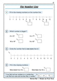 KS1 Year 1 Maths English Targeted Study Question Book with Answer CGP
