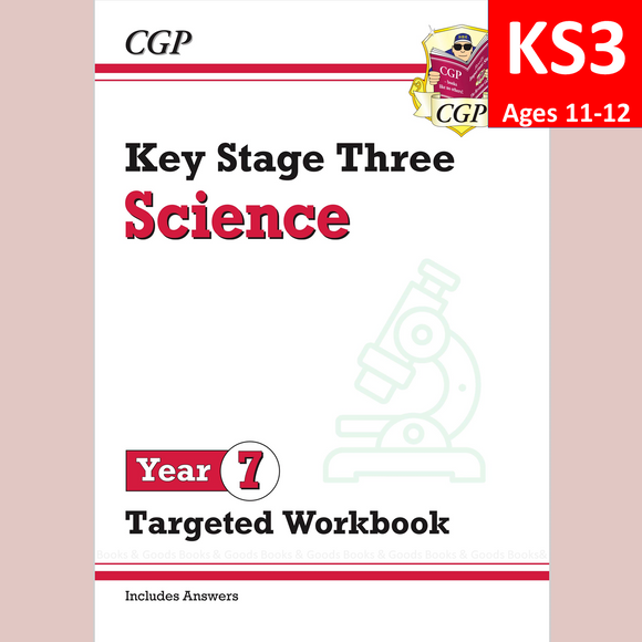 KS3 Year 7 Science Targeted Workbook included Answer CGP