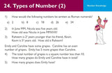 11+ Plus Year 6 CEM Practice Question Cards Maths Verbal and Non Verbal CGP
