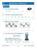KS1 Year 2 Maths English and Handwriting 3 Books Bundle with Answer CGP