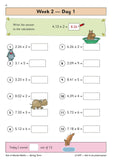 KS2 Year 6 Mental Maths Daily Practice Books  Autumn&Spring Term with Answer CGP
