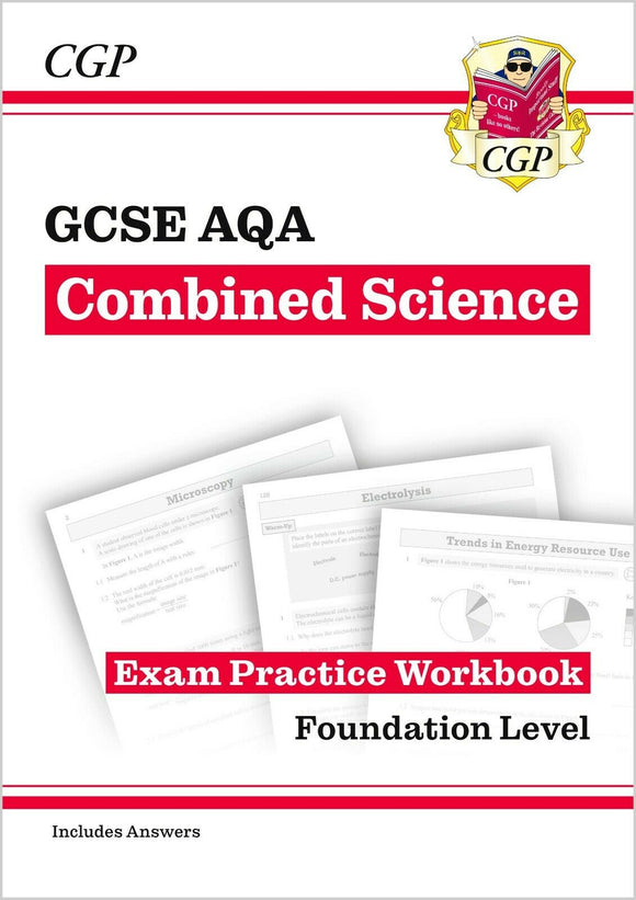 New GCSE Combined Science AQA Exam Practice Workbook Foundation with Answer CGP