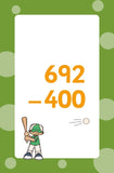 New KS2 Year 3 Maths Addition and Subtraction Games Flashcards for Ages 7-8 CGP