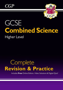 GCSE Combined Science Higher Level Complete Revision & Practice KS4 CGP 2021