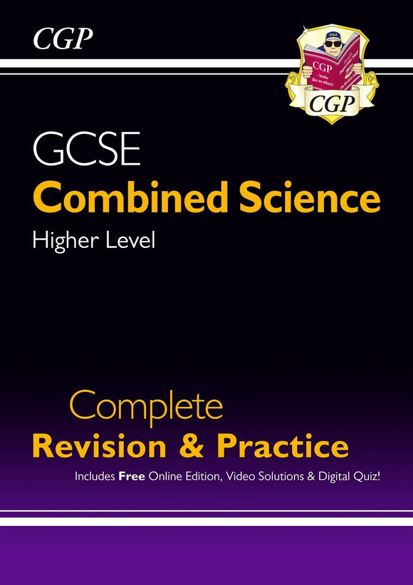 GCSE Combined Science Higher Level Complete Revision & Practice KS4 CGP 2021