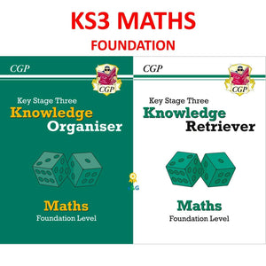 New KS3 Maths Knowledge Organiser and Retriever Foundation CGP
