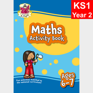 KS1 Year 2 Maths Home Learning Activity Book for Ages 6-7 CGP