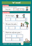 New KS1  Ages 5-7 English Phonics 10 Minutes a Day Workbook with Answer 2023