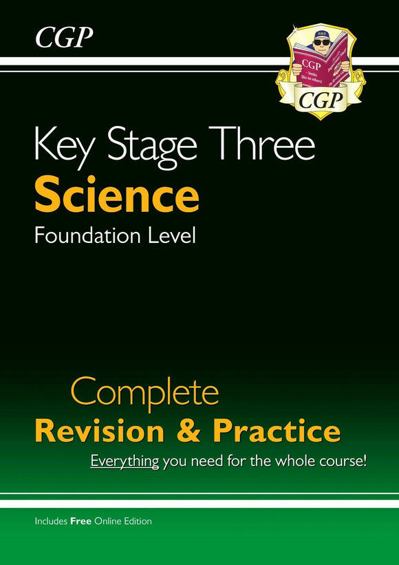 KS3 Science Complete Revision and Practice with Answer Foundation Years 7-9 CGP