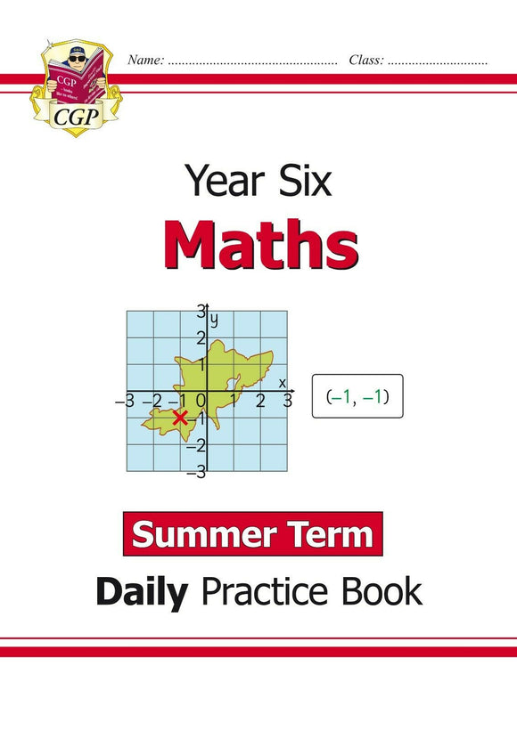 KS2 Maths Year 6 Daily Practice Book - SUMMER Term with Answer CGP