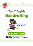 KS1 Year 2 Maths English Handwriting Spelling AUTUMN Essential Pack with Answers