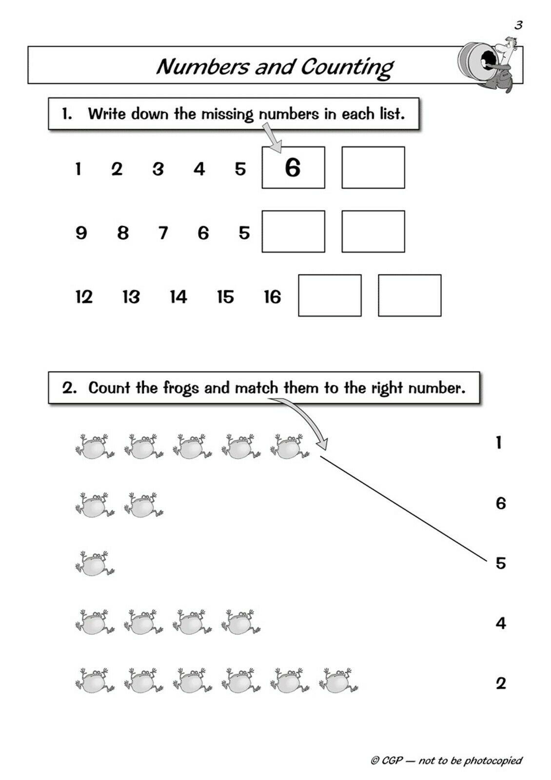 Reception Math Work Reception Maths English Phonics Handwriting Workbooks with Answer Ages ...