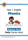 KS1 Year 1 Maths English Phonics Handwriting AUTUMN Essential Pack with Answers