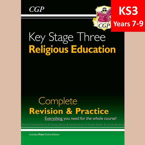 KS3 Years 7-9 Religious Education Complete Revision and Practice with Answer CGP
