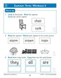 Ages 4-5 English Phonics 10 Minute Weekly Workouts Reception Level CGP