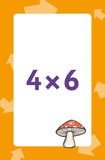 New KS2 Year 4 Maths Multiplication & Division Games Flashcards For Ages 7-8 CGP