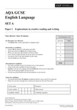 GCSE AQA Grade 9-1 English Language Practice Papers with Answer CGP