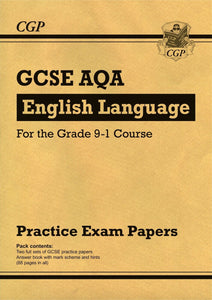 GCSE AQA Grade 9-1 English Language Practice Papers with Answer CGP