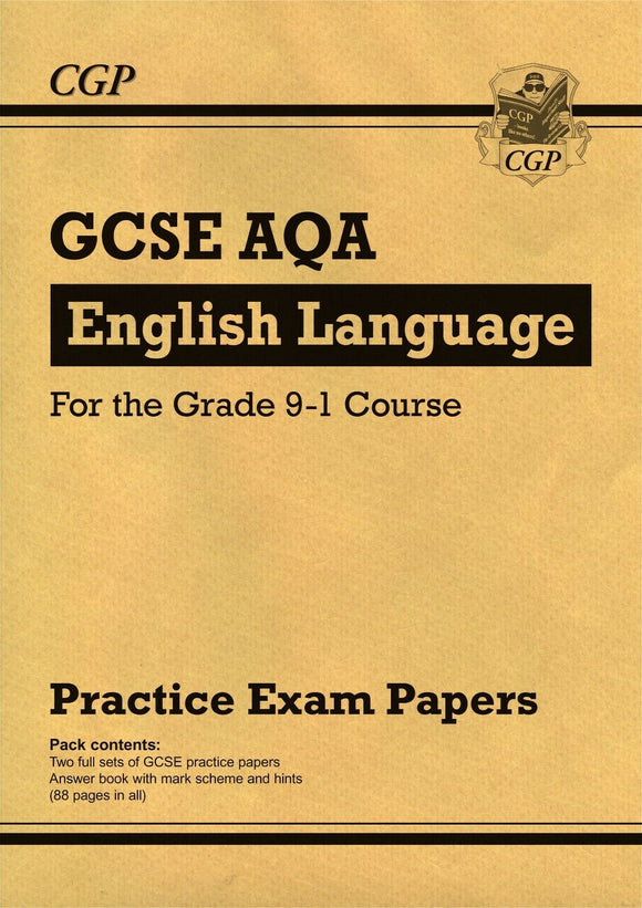 GCSE AQA Grade 9-1 English Language Practice Papers with Answer CGP