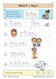 Reception Ages 4-5 Handwriting Daily Practice Book- Summer Term CGP