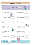 KS2 Maths Year 6 Daily Practice Book - Spring Term with Answer CGP