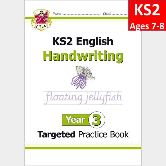 KS2 Year 3 English Targeted Practice Book Handwriting CGP